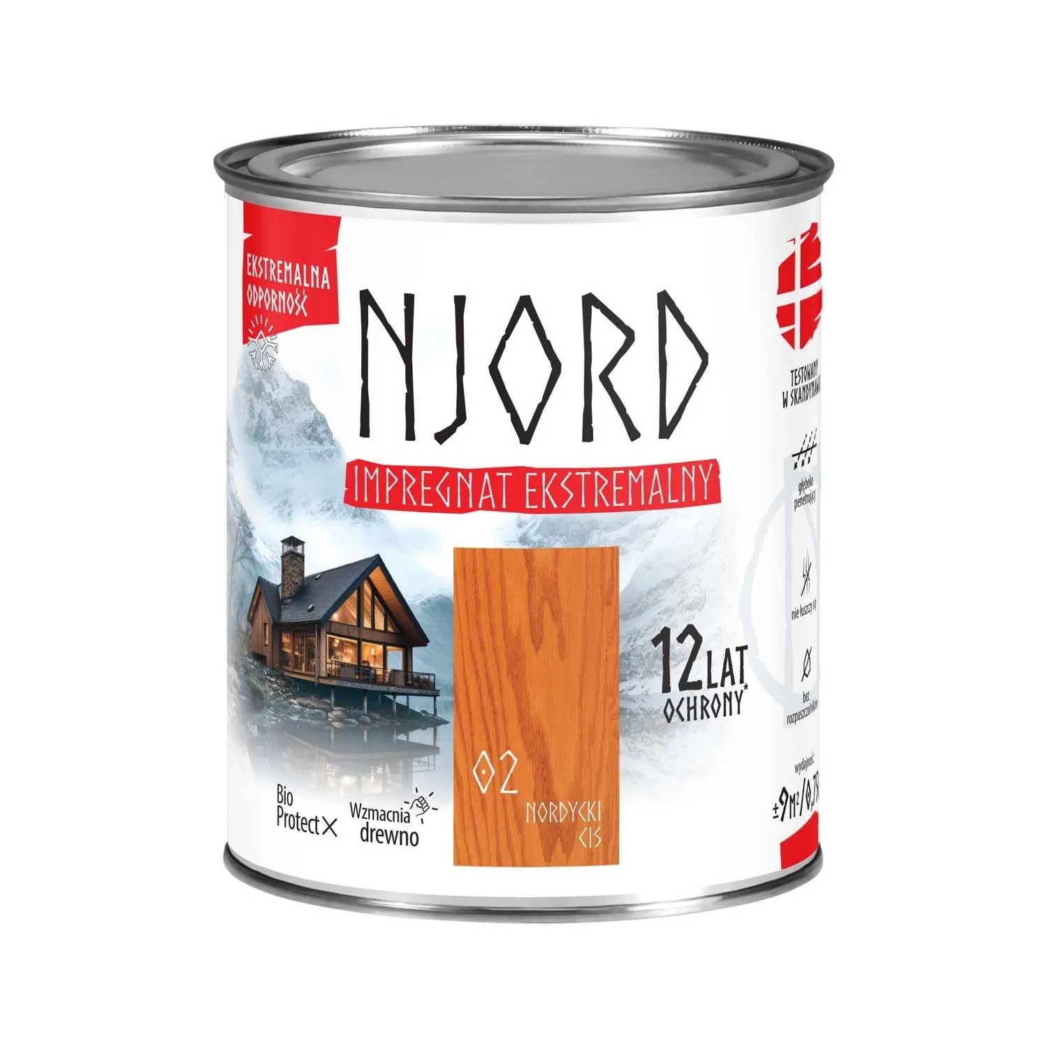 Impregnat Njord ekstremalny nordycki cis 0,75l