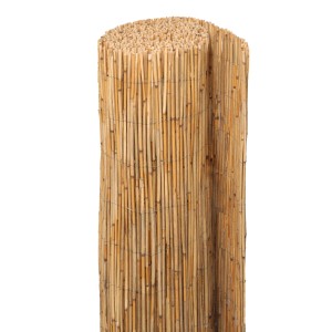 Mata trzcinowa Floraworld, 200x600 cm, zwinięta. Naturalna osłona na balkon i do ogrodu.