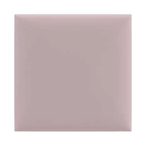 Kwadratowy, jasnoróżowy panel ścienny. Idealny do dekoracji ścian.