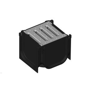 t.b.t. odwodnienie liniowe, widok z góry z rusztem