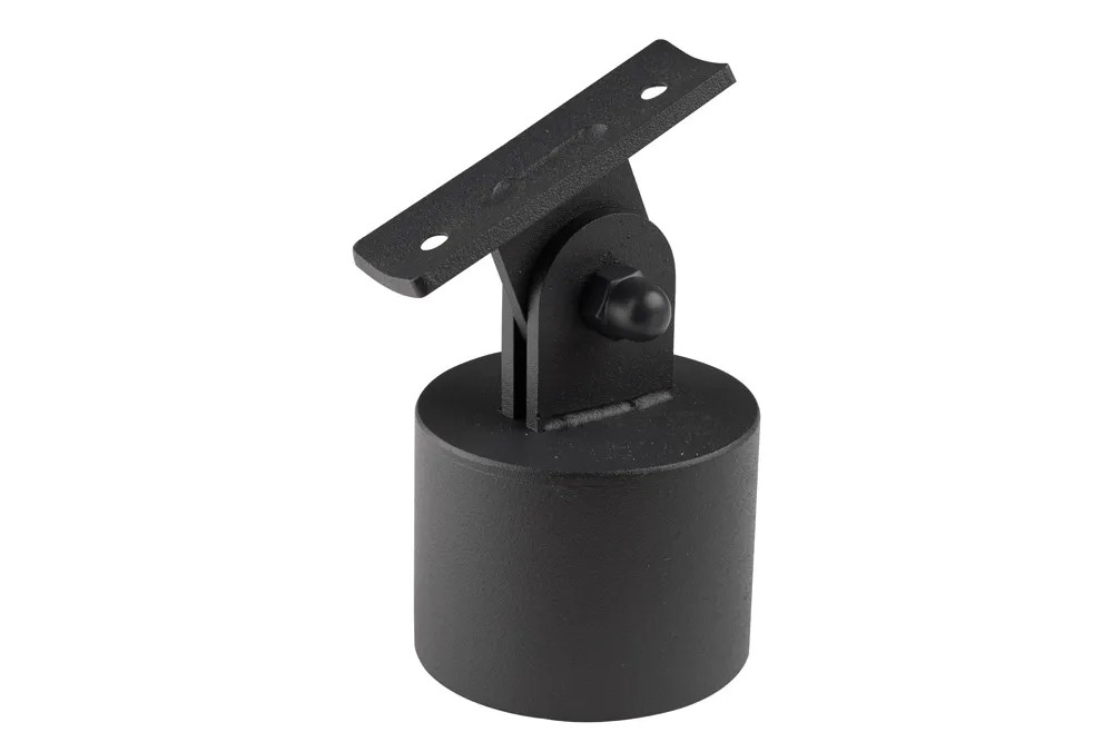 Kornik Wspornik nastawny poręczy okrągły śr. 50 mm antracyt