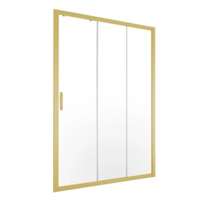 Durasan Drzwi prysznicowe Space regulowane 105-140x200 Złota
