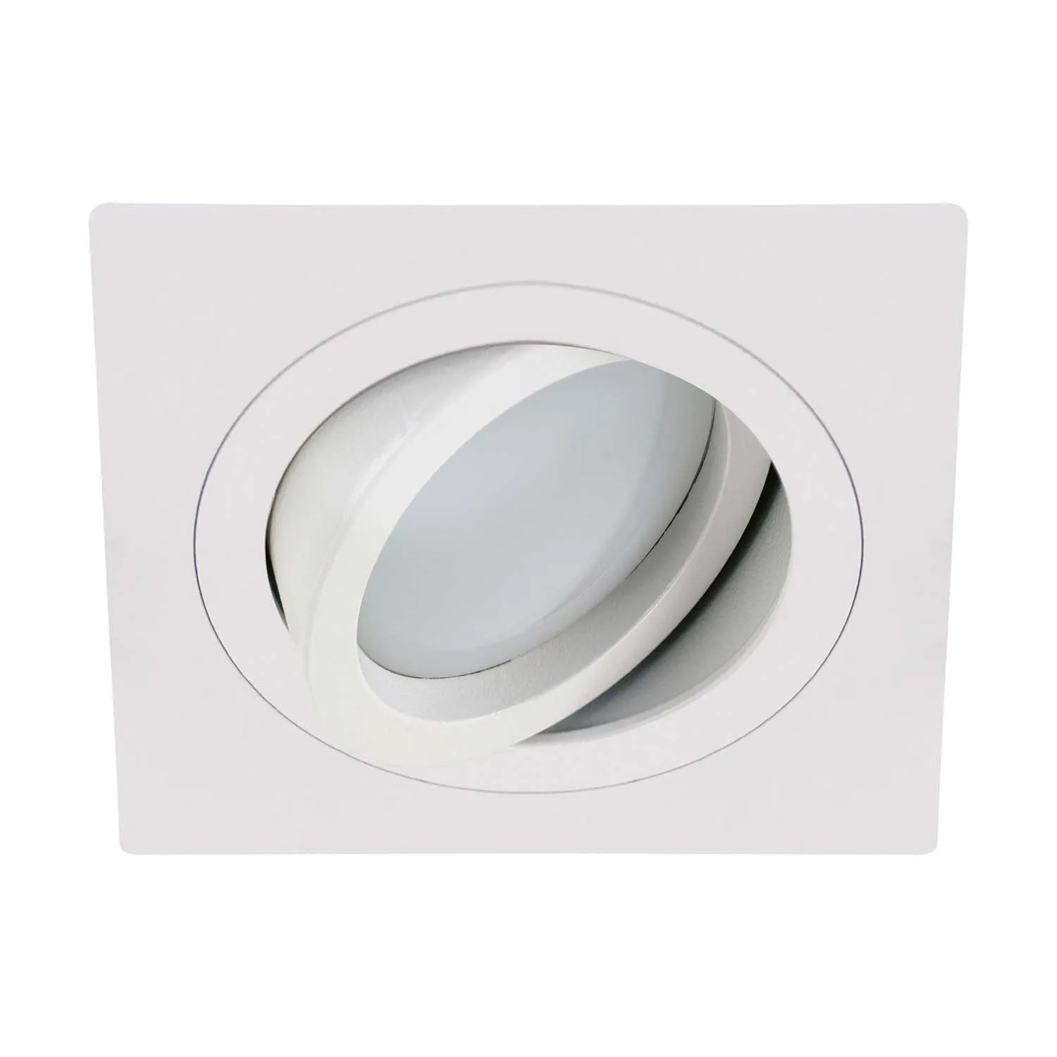 Struhm Lampa podtynkowa LUBA D 1xGU10/MR16 35W 9,3x9,3cm biała