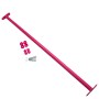 4IQ Drążek metalowy różowy dł. 125 cm, fi 32 mm_2