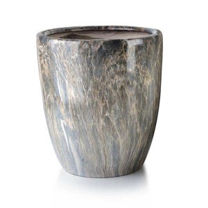 t.b.t. doniczka z efektem marmuru do użytku wewnątrz i na zewnątrz.