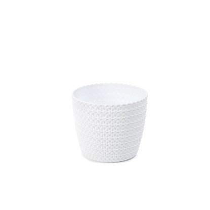 Osłonka Magnolia Jersey biała - śr. 26 cm
