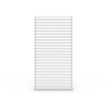 Panel żaluzjowy LUXE biały - 1,23 x 2,18 m
