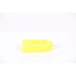 Żółty filtr powietrza do kosiarki, akcesoria do kosiarek.