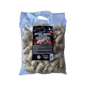 Podpałka ECO z wełny drzewnej 10 szt.