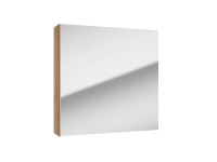 Defra Szafka lustrzana wisząca 1-drzwiowa Twins 60 cm dąb złoty