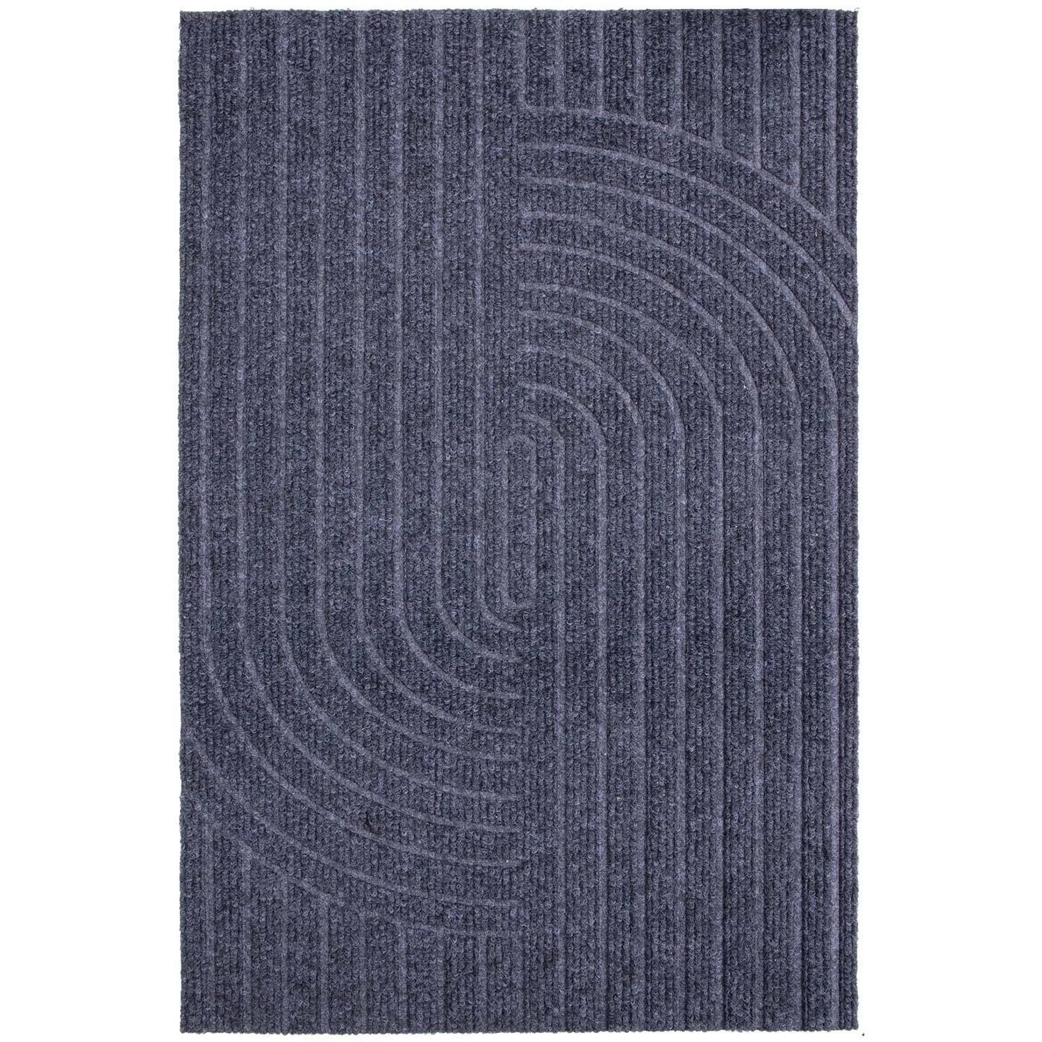 Wycieraczka TŁOCZONA T-008 43x75 cm szara