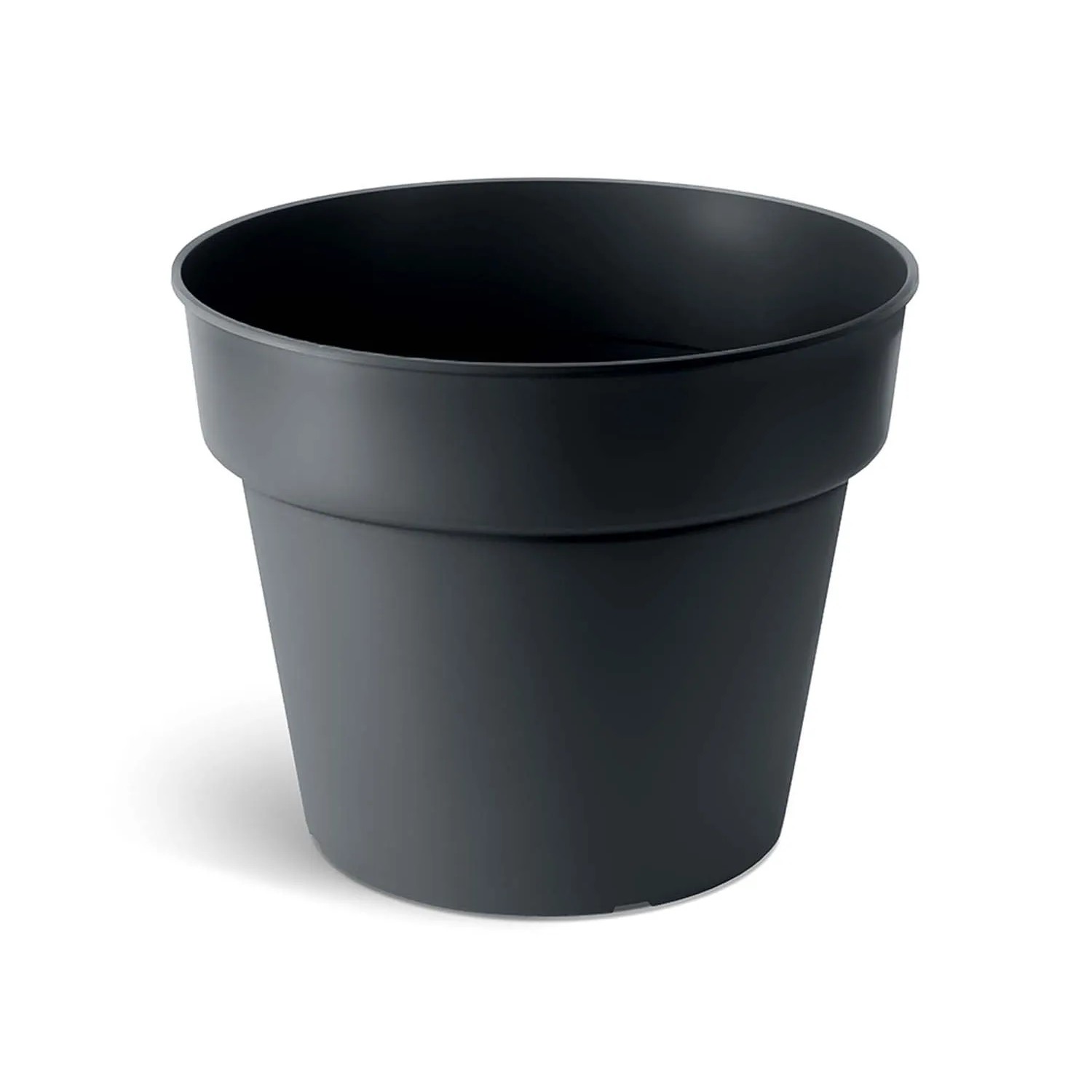 Prosperplast Doniczka Planti czarna - 14 cm