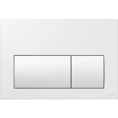 Cersanit Przycisk  Fare mechaniczny  biały 15x22x1,4