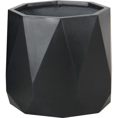 Donica Geo Black czarny śr. 54cm