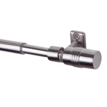 Karnisz mini CYLINDER stal 60-80 cm