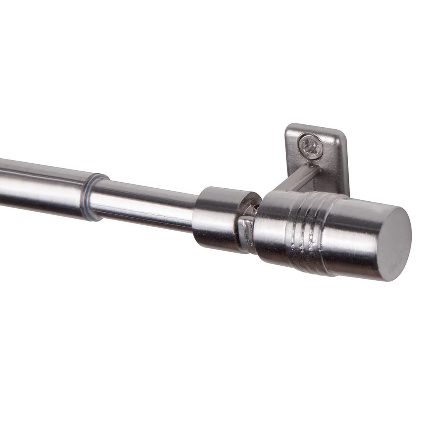 Karnisz mini CYLINDER stal 60-80 cm