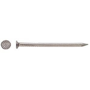 Gwoździe druciane LUX, 2x40 mm, surowe, z płaską główką do konstrukcji drewnianych.
