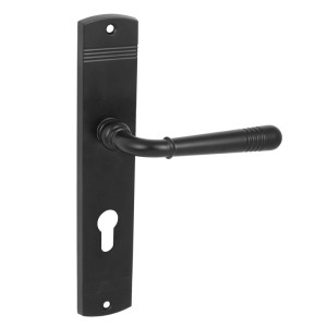 Domino Klamka Loft szyld-wkł. czarna 72mm