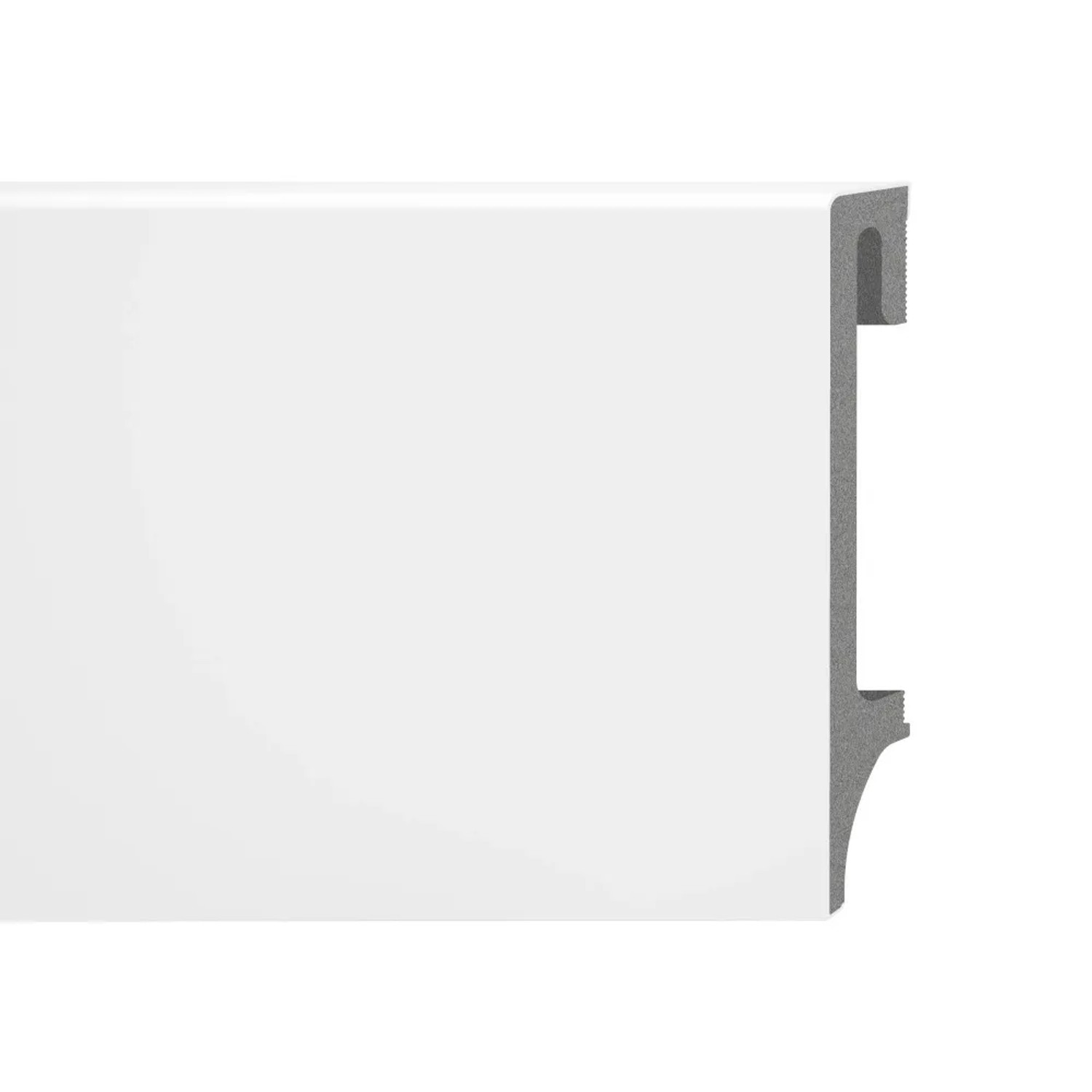 VOX Listwa przypodłogowa Espumo 401 biała 100 x 16 x 2400 mm
