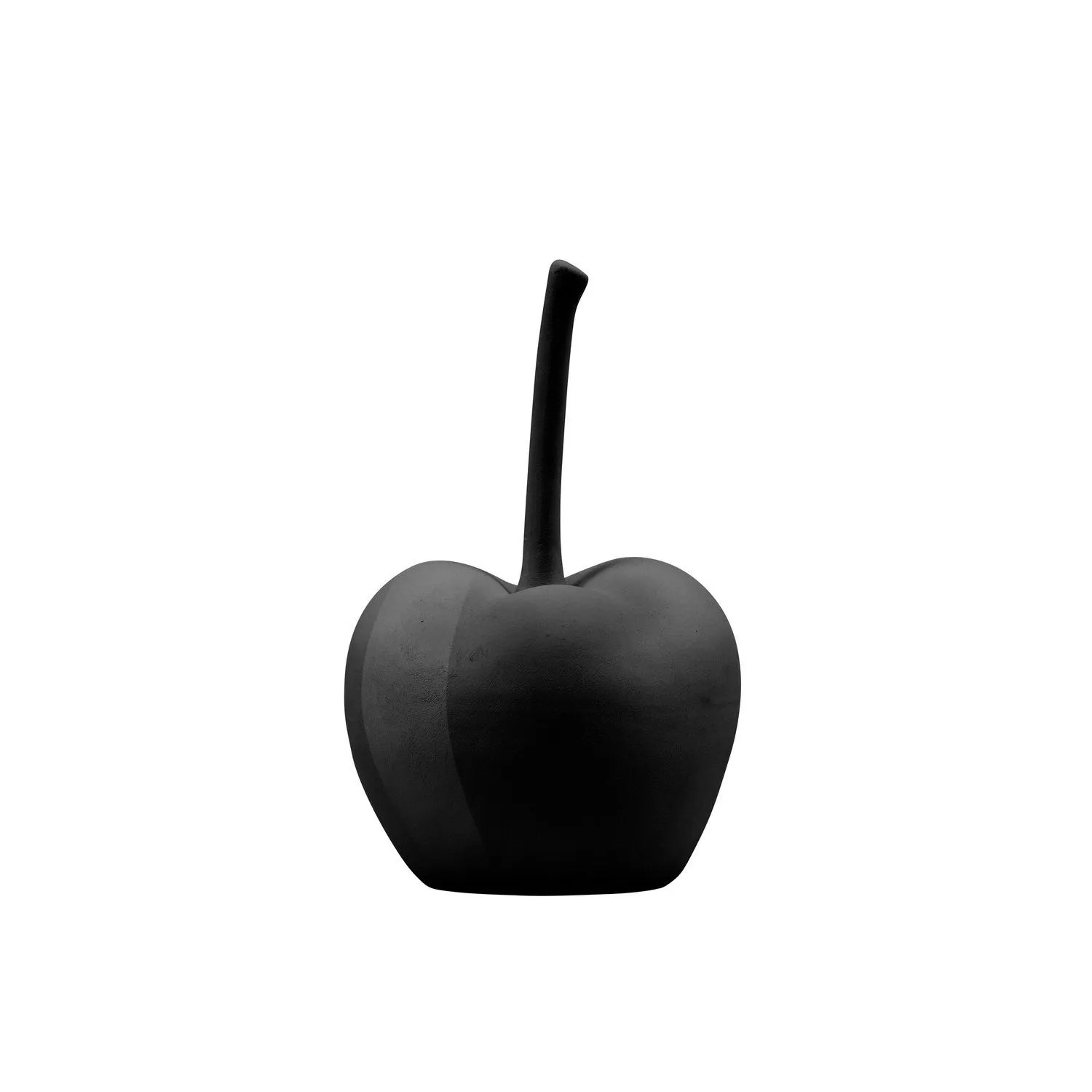 Figurka Jabłko czarny wys. 23 cm