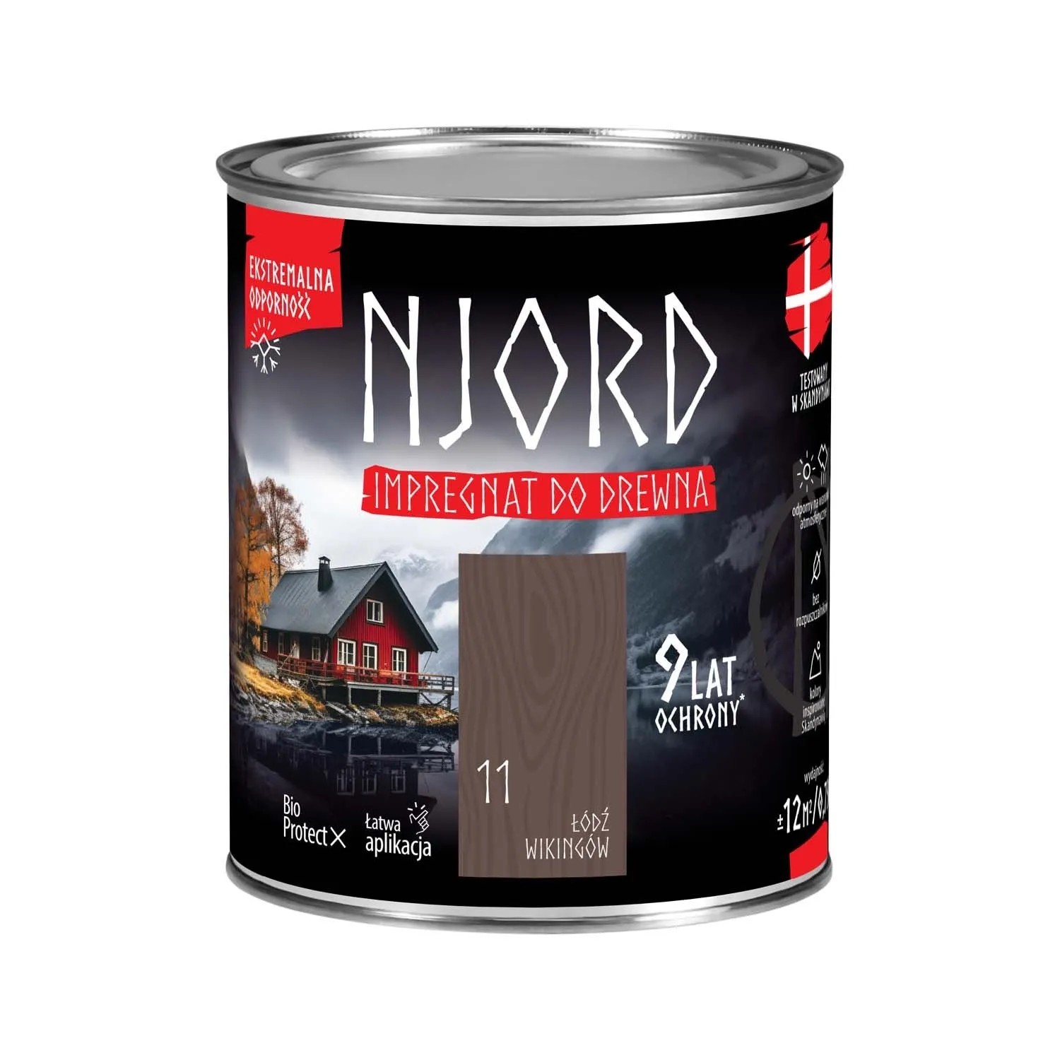 Impregnat Njord łódź Wikingów 0,75l