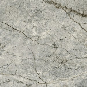 Szara płytka podłogowa z efektem marmuru, idealna do wnętrz.