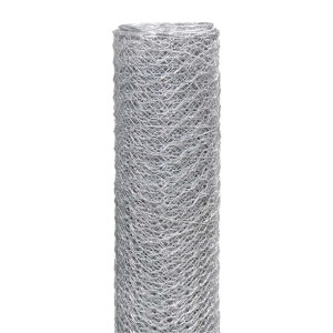 Zwinięta ocynkowana siatka ogrodzeniowa sześciokątna t.b.t. do ogrodu.