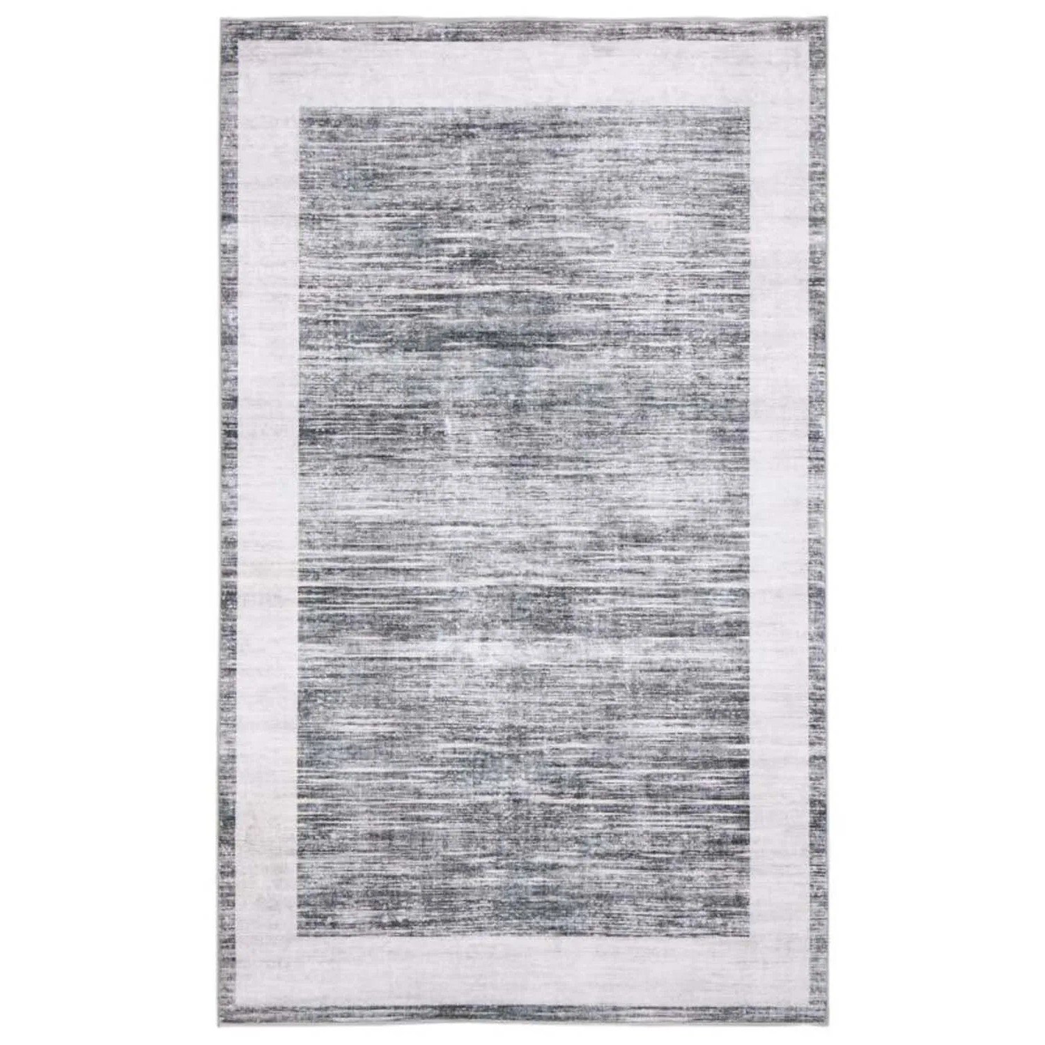 Splendid Dywan drukowany KIOTO mikrofibra 80 x 140 cm szary