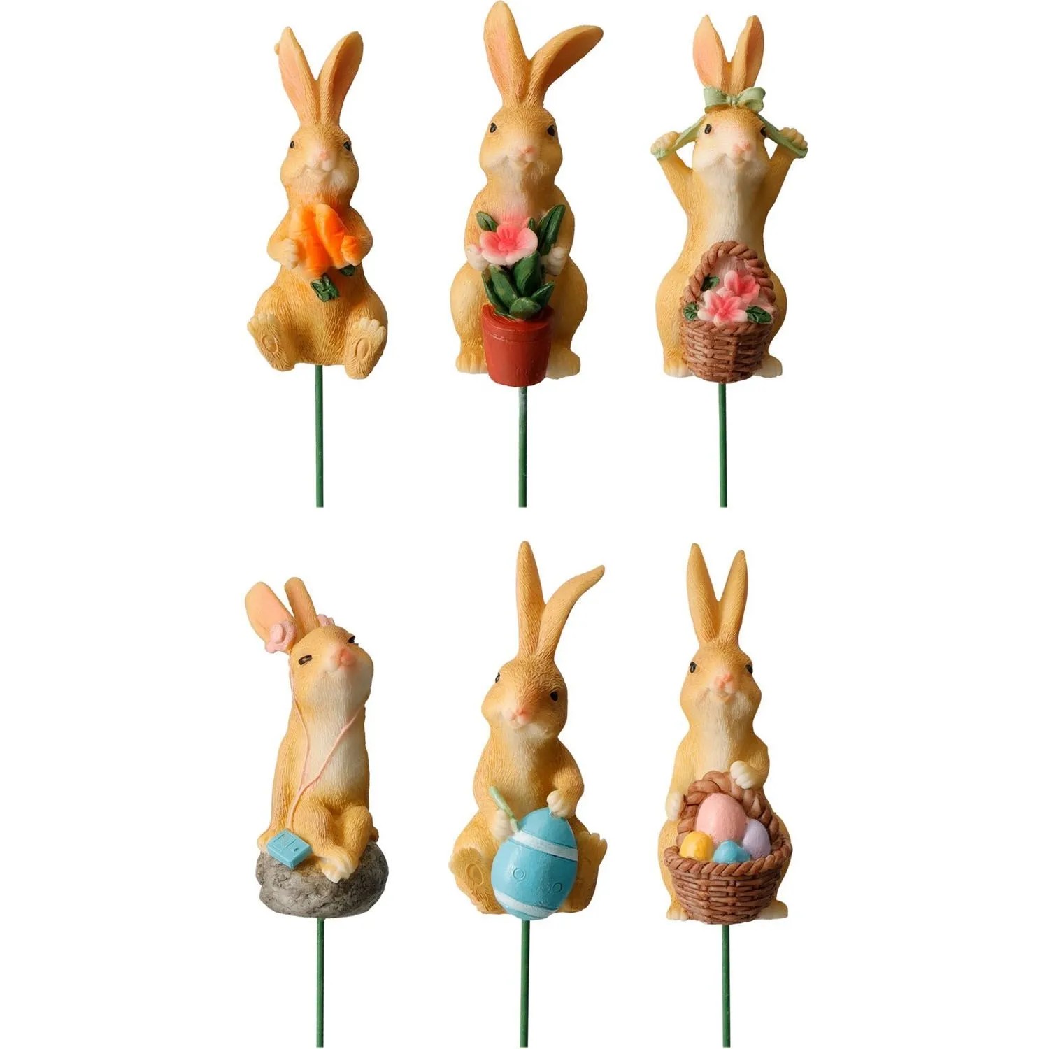 Królik na piku, mix wzorów - 33 cm