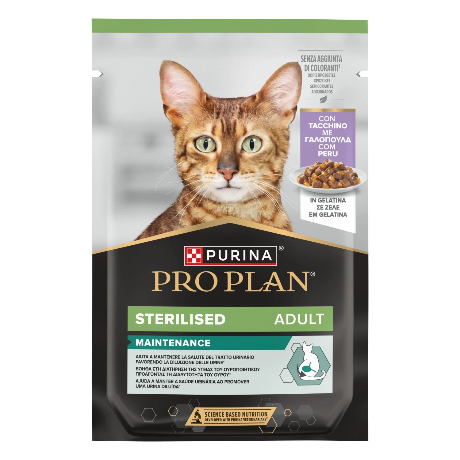 Purina Pro Plan Adult Sterilised Maintenance Mokra karma dla kotów, indyk 85 g