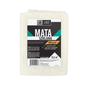 Mata szklana 0,5 m² do szpachlowania drewna, metalu i lakierów.