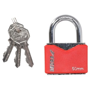 Dedra Kłódka żeliwna z osłoną 50mm 11U112