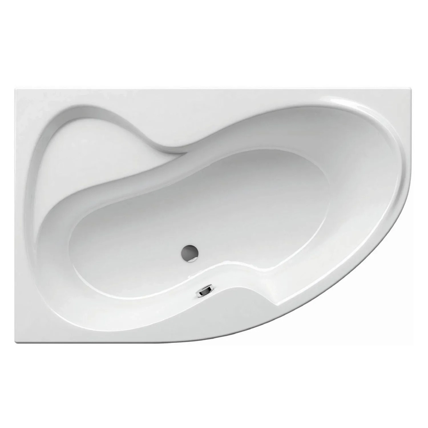 Ravak Wanna RosaII 170 narożna asymetryczna lewa 170x105