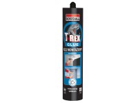 Soudal Klej montażowy T-REX bezbarwny 310 ml Soudal Klej montażowy T-REX bezbarwny 310 ml