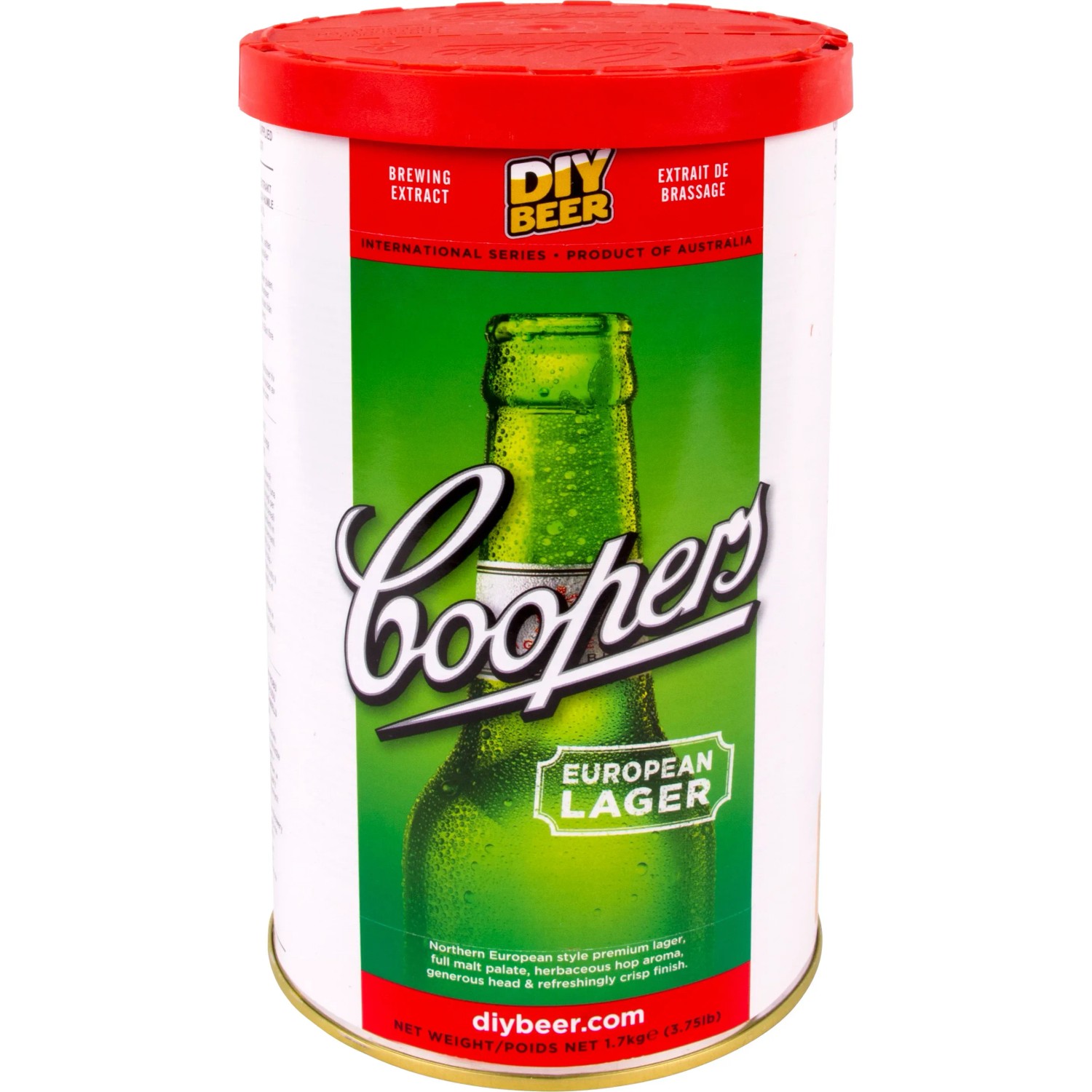 Koncentrat do wyrobu piwa European Lager - 1,7 kg