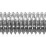LUX-TOOLS Śruba + nakrętka z łbem stożkowym SL stal nierdzewna 6x30mm 8szt.