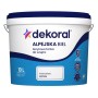 Wiadro białej farby do ścian Dekoral, Alpijska Biel, 10 litrów.