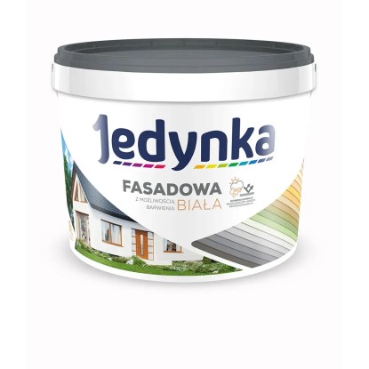 Farba fasadowa Jedynka 9 l biała