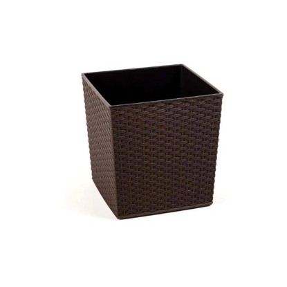 Lamela Doniczka JUKA rattan mokka 40 cm