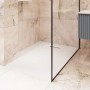 Invena Brodzik Alvero struktura kamienia biały 110x90x2,6 cm_3