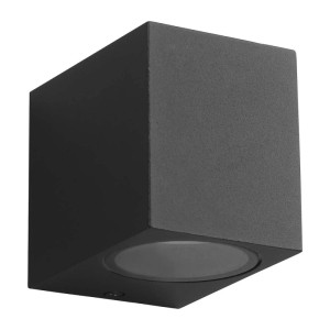 Eko-Light Kinkiet zewnętrzny BOKA 1xGU10 max. 10W LED IP44 czarny