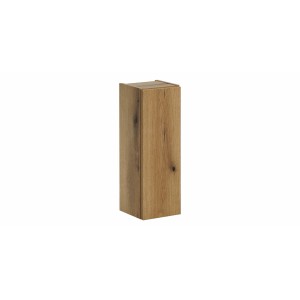 t.b.t. element zestawu mebli łazienkowych w wyglądzie drewna, wysoki i wąski.