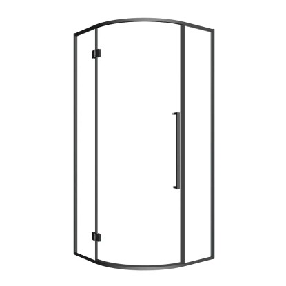 Kabina prysznicowa Largo R55 90 czarna