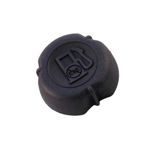 Czarny korek wlewu paliwa do kosiarki, akcesoria do kosiarek.