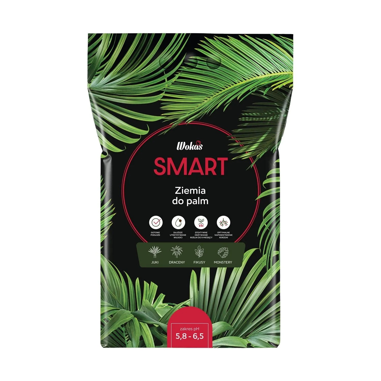Wokas Podłoże do palm SMART 10L