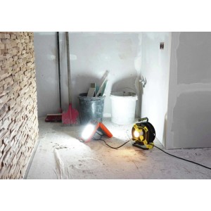 Düwi Lampa dogniazdowa LED ruchoma 10W 3000K 1000lm IP44 biała