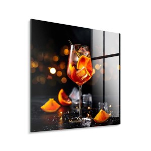 STYLER Obraz Glasspic APEROL GL509 30 x 30 cm