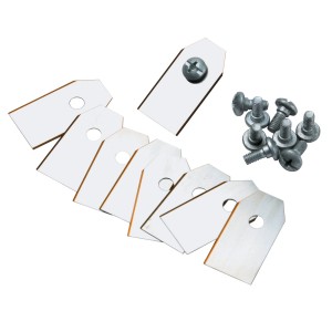 Ostrza zamienne Gardena (9 szt.) ze śrubami do robotów koszących. Akcesoria do kosiarek.