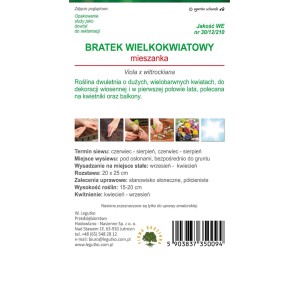 Legutko Bratek wielokwiatowy mieszanka 0,5g