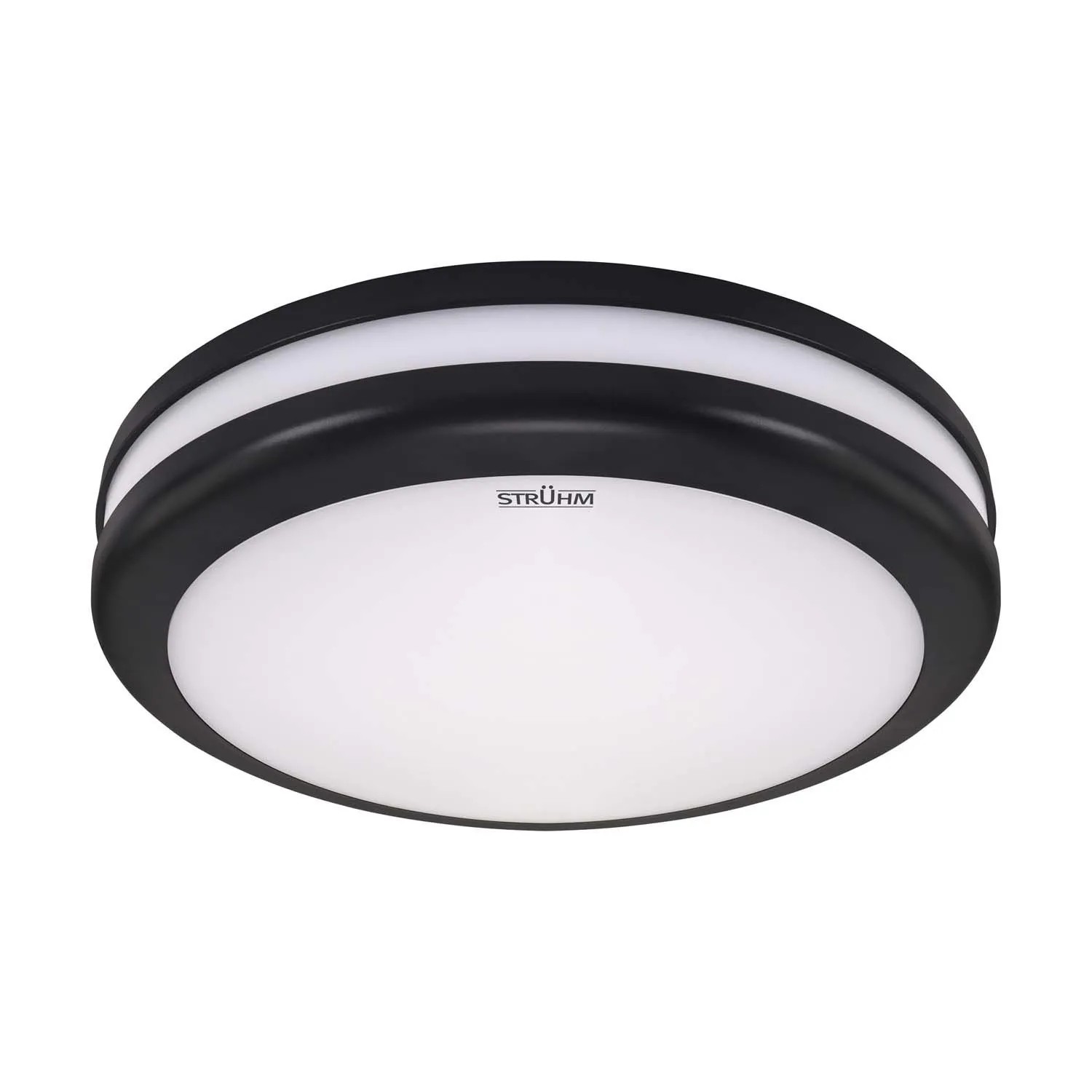 Struhm Plafoniera zewnętrzna BIRMA 2xE27 IP54 śr. 30,5cm czarna